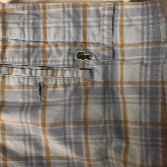 Lacoste plaid shorts - Picture 2 of 5